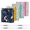 4Pcs 4 Colors Square Watercolor Sketchbook DIY-OC0015-01-1
