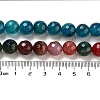 Natural Agate Beads Strands G-G703-10mm-M-3