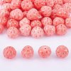 50Pcs Synthetic Coral Beads CORA-NB0001-02-1