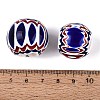 Handmade Millefiori Glass Rondelle Beads LA-N002-21A-3