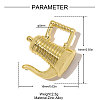 Zinc Alloy Pendants AL-OY001-31G-2