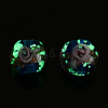 Luminous Handmade Gold Sand Lampwork Beads LAMP-T021-03P-3