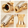 SUPERFINDINGS 6Pcs Brass Tyre Inflatable Clamp TOOL-FH0001-16-2