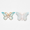 Transparent Acrylic Pendants LS-X-TACR-R140-08G-2