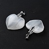 Natural Selenite Pendants G-M091-01B-2