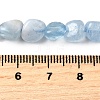 Natural Aquamarine Beads Strands G-D0004-A02-04A-4