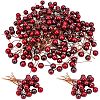 200Pcs Plastic Simulated Berries AJEW-CP0009-92B-1