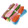 12 Bundles 12 Colors Twisted Paper Cord DIY-TA0013-29-3
