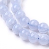 Grade AA Natural Blue Lace Agate Beads Strands G-F222-30-4mm-3