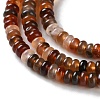 Natural Agate(Dyed & Heated) Beads Strands G-P567-A01-01-4