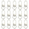 10Pcs Alloy Swivel Clasps PURS-CJ0001-01-1