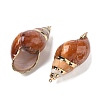 Natural Spiral Conch Shell Big Pendants SH-CBACA76-10-2