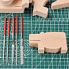 DIY Wood Carving Craft Kit DIY-E026-09-2