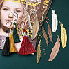 DIY Feather Bookmark Making Kits DIY-TA0003-30-12