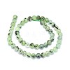 Natural Prehnite Beads Strands G-F602-01-6mm-2