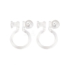 Silicone Clip-on Earring Findings FIND-K019-01B-1