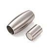 304 Stainless Steel Magnetic Clasps STAS-A151-01A-P-3