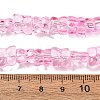 Transparent Glass Beads Strands GL-CBAAE04-01B-2