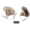 Zinc Alloy Bracket PALLOY-FH0001-35AB-2