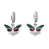 Rack Plating Alloy Enamel European Dangle Charms LS-MPDL-N039-040-1