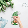 8Pcs 4 Styles Saint Patrick's Day Self Adhesive Waterproof PVC Stickers DIY-WH0311-040-3