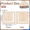 Wood Rulers TOOL-WH0155-148B-2