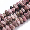 Natural Rhodonite Beads Strands G-R462-20-1