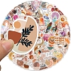 100Pcs Bohemia Style Waterproof PVC Plastic Sticker Labels BOHO-PW0001-088-4