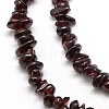 Natural Garnet Beads Strands G-P035-14-2