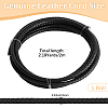 Braided Leather Cord with Core WL-CL0001-01E-2
