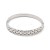 304 Stainless Steel Bangles for Women BJEW-G693-08P-2