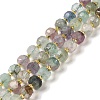 Natural Fluorite Beads Strands G-P508-A07-01-1