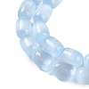 Natural Selenite Beads Strands G-F750-12-4
