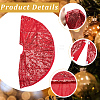 Polyester Christmas Tree Skirt DIY-WH20032-86B-6