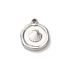 304 Stainless Steel Pendants STAS-I348-02P-04-1