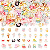 70Pcs 7 Styles Resin Cabochons RESI-TA0004-06-1