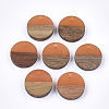 Resin & Walnut Wood Pendants RESI-S358-02E-13-1