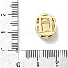 Brass Micro Pave Cubic Zirconia Pendants KK-A300-07G-01-3