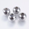304 Stainless Steel Beads STAS-F195-012P-1