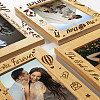 Natural Wood Photo Frames DIY-WH0234-011-6