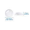 Transparent Glass Cabochons GGLA-CD0001-05-7