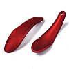 Rubberized Style Opaque Acrylic Pendants LS-ACRP-T010-04-4