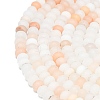 Natural Pink Aventurine Beads Strands G-P575-A02-6x4mm-02-3