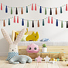 Wool Felt Ball Tassel Garland Banner DIY-WH20011-28B-5