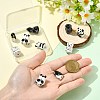 10Pcs 5 Styles Handmade Porcelain Beads PORC-CJ0001-41-4