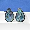 304 Stainless Steel Stud Earrings EJEW-C138-01P-2
