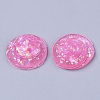 Transparent Epoxy Resin Cabochons CRES-T020-09C-2