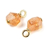 Natural Citrine Pendants G-C148-01A-G-2