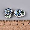 Handmade Porcelain Ceramic Beads PORC-Q005-08D-3