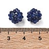 Natural Sodalite Woven Beads GG-CBA2E9C-F09-02-3
